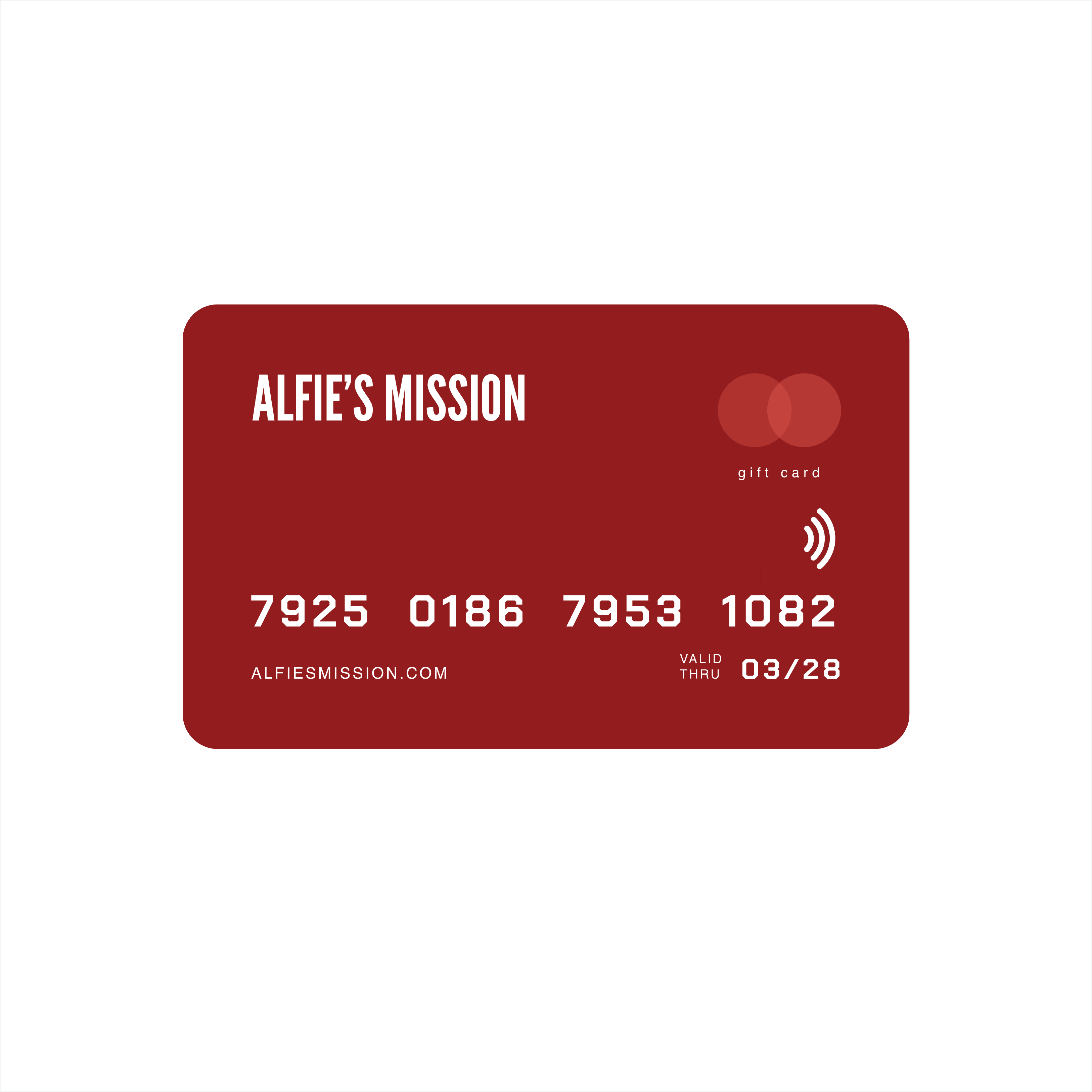 Alfie’s Gift Card