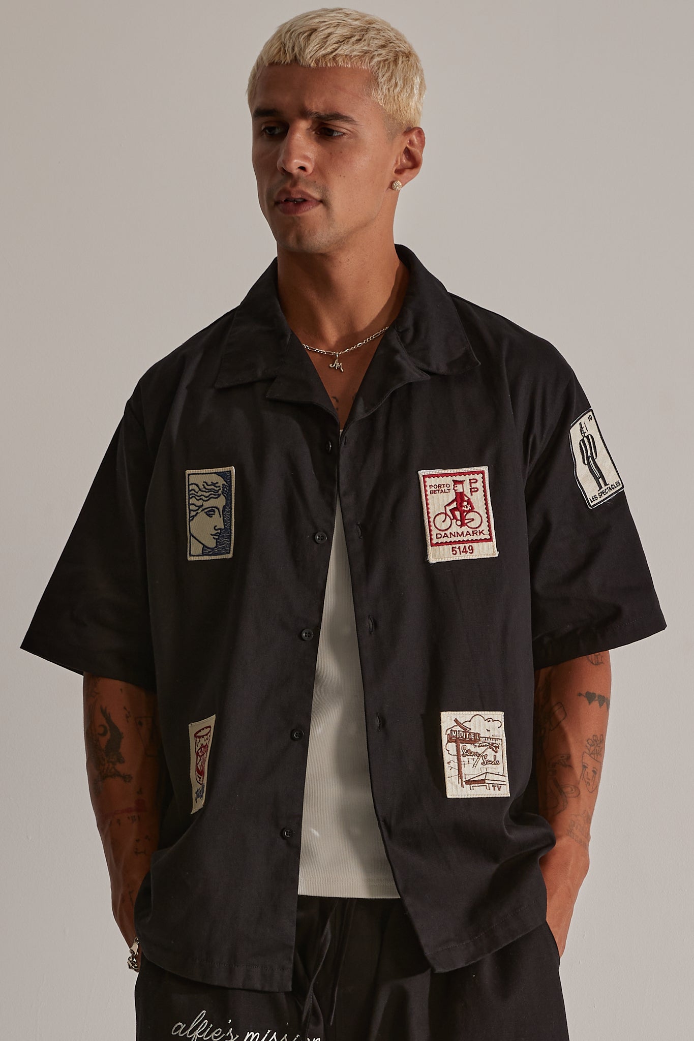 Ace is 6' wearing a large