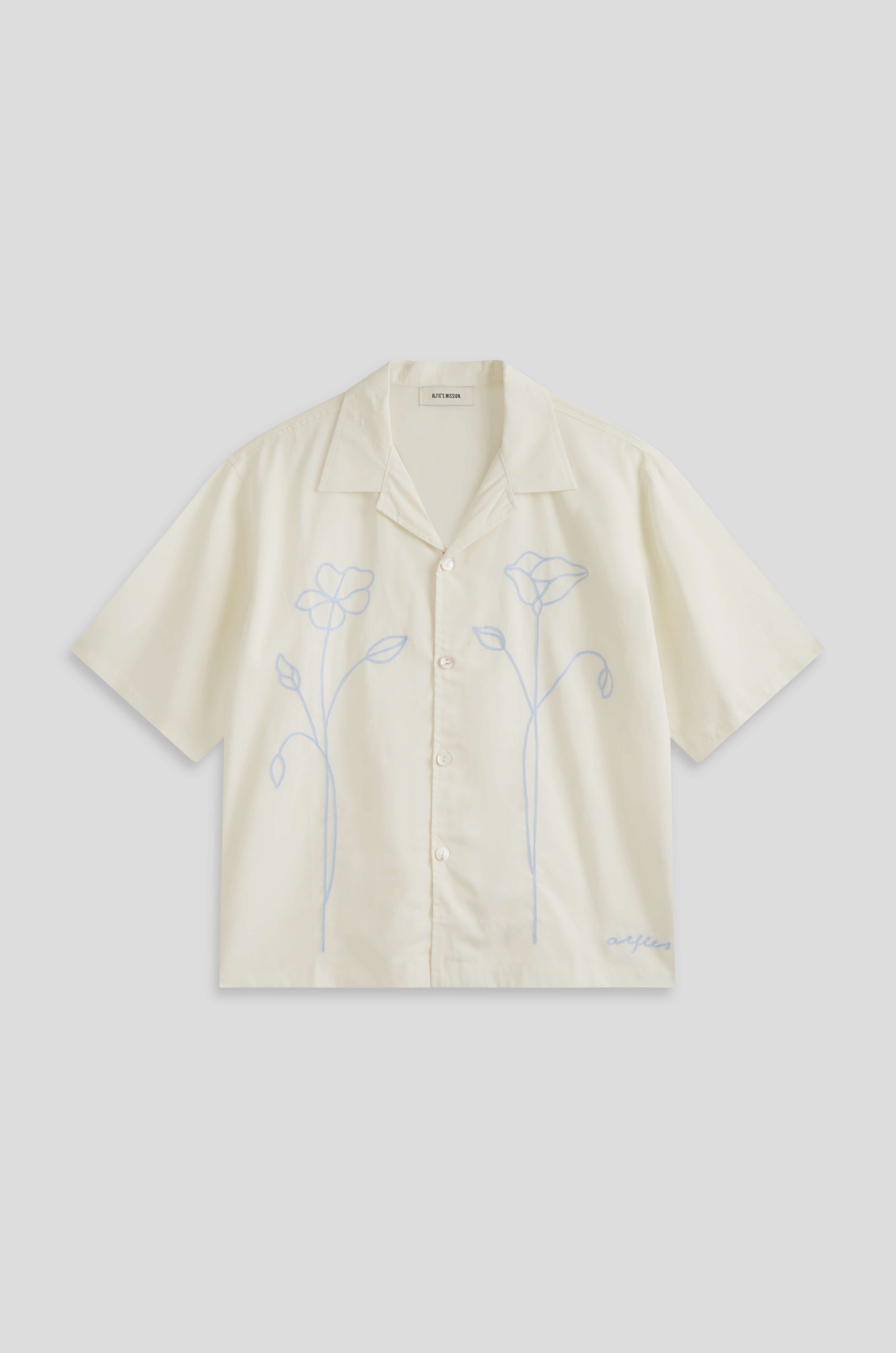 La Flor Silk Shirt