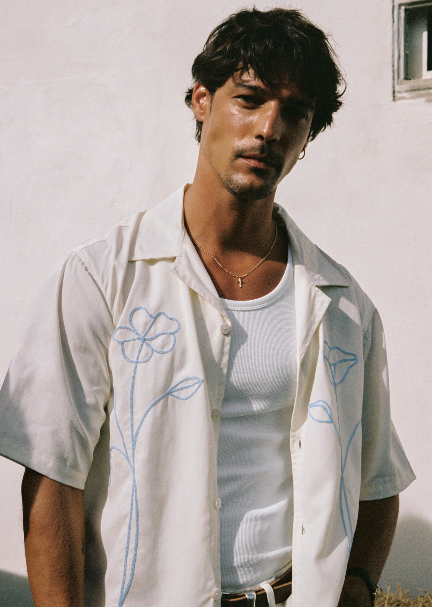 La Flor Silk Shirt