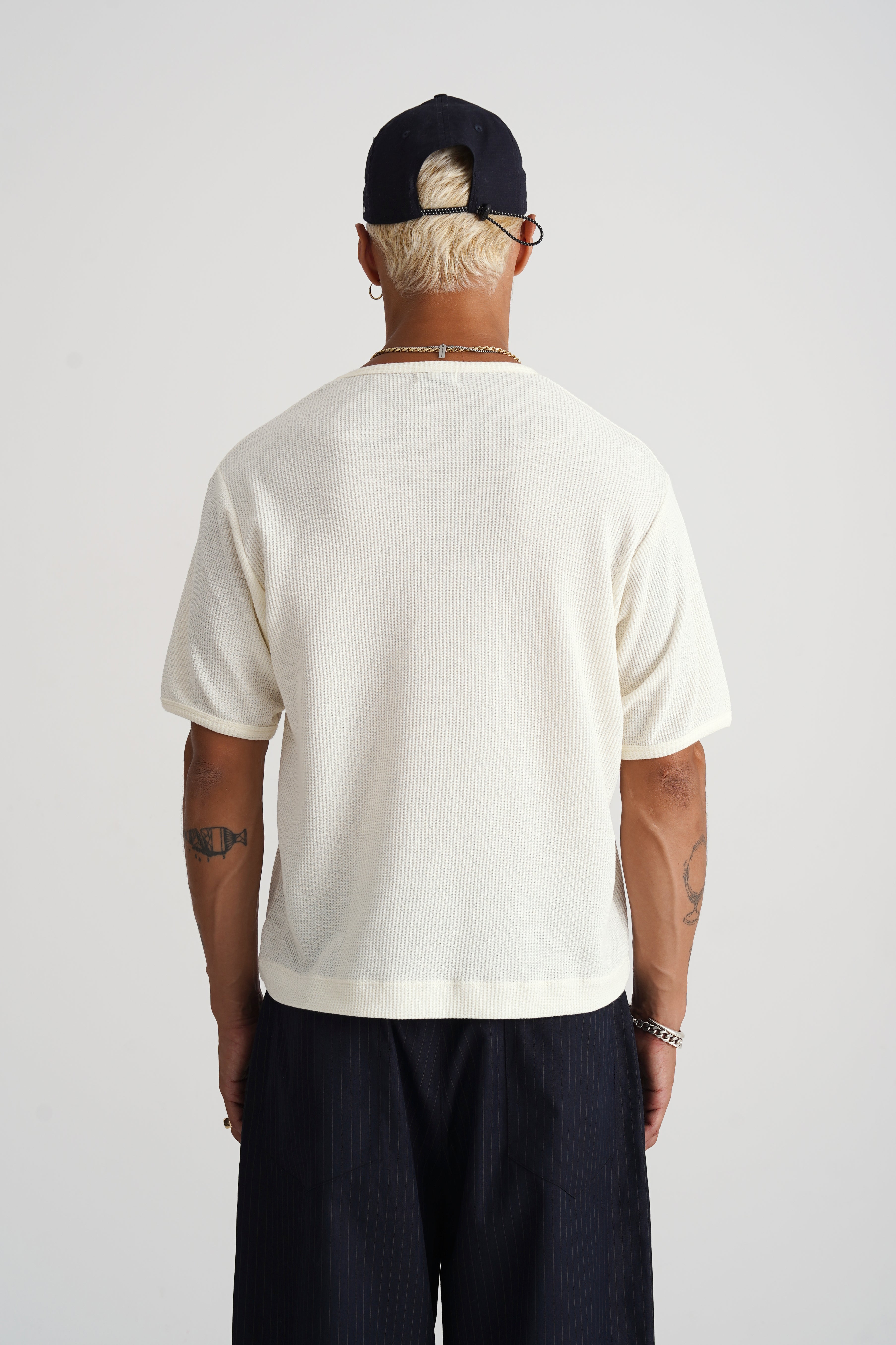 Waffle Tee Cream