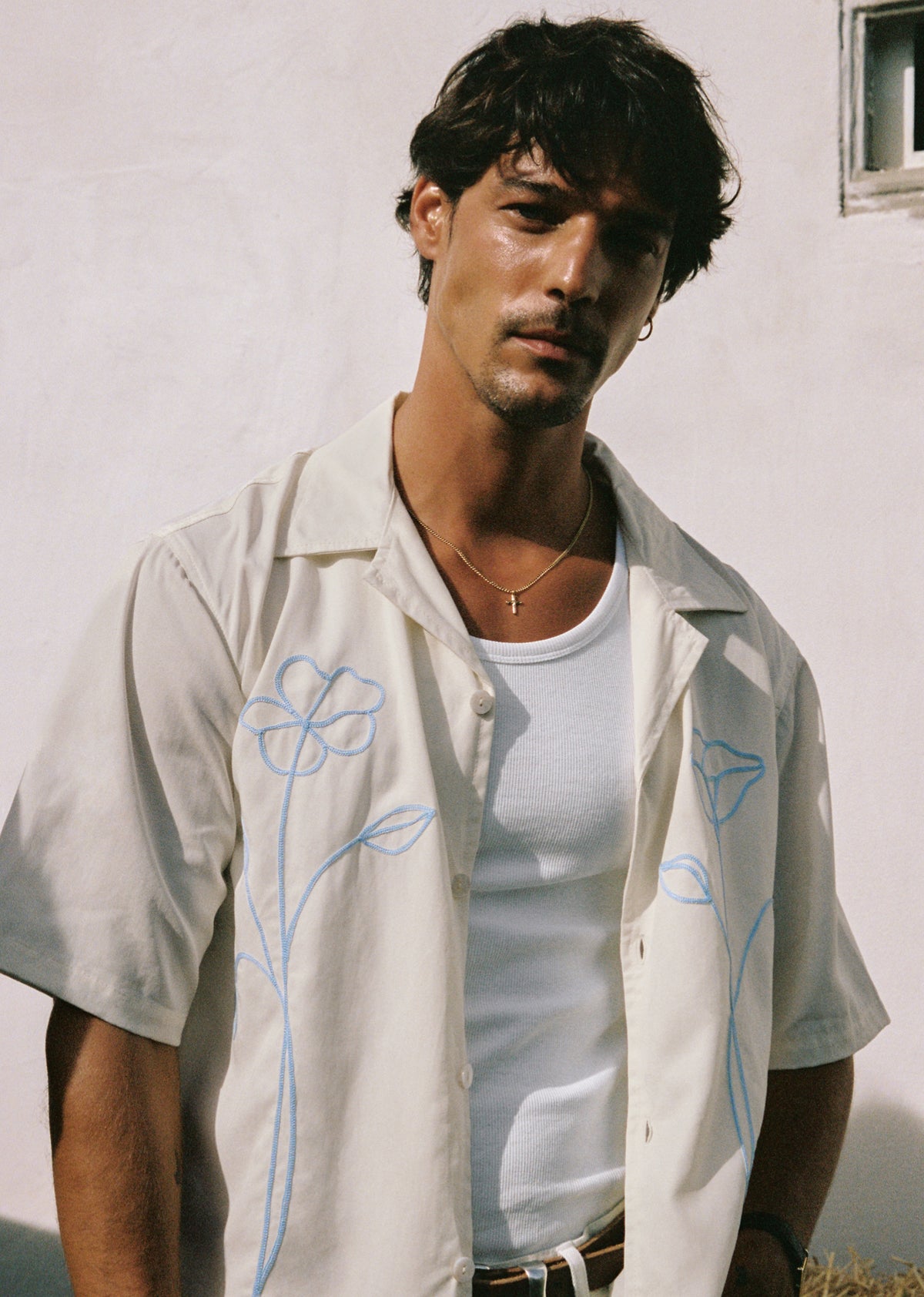La Flor Silk Shirt